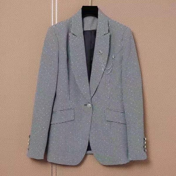 women's suits & blazers blazer coats 2021 autumn winter outerwear women notched collar vintage check prints sweetheart beading, White;black
women's suits & blazers blazer coats 2021 autumn winter outerwear women notched collar vintage check prints sweetheart beading, White;black