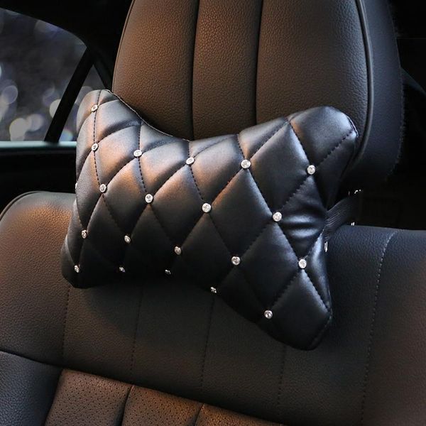 seat cushions fashion rhinestones car pillows pu leather neck pillow headrest crystal diamond waist cushion styling interior accessories
seat cushions fashion rhinestones car pillows pu leather neck pillow headrest crystal diamond waist cushion styling interior accessories