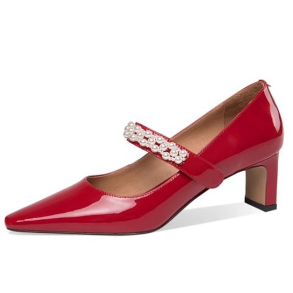 dress shoes fashion single concise genuine leather women elegant square toe heels pumps famale spring summer woman, Black
dress shoes fashion single concise genuine leather women elegant square toe heels pumps famale spring summer woman, Black