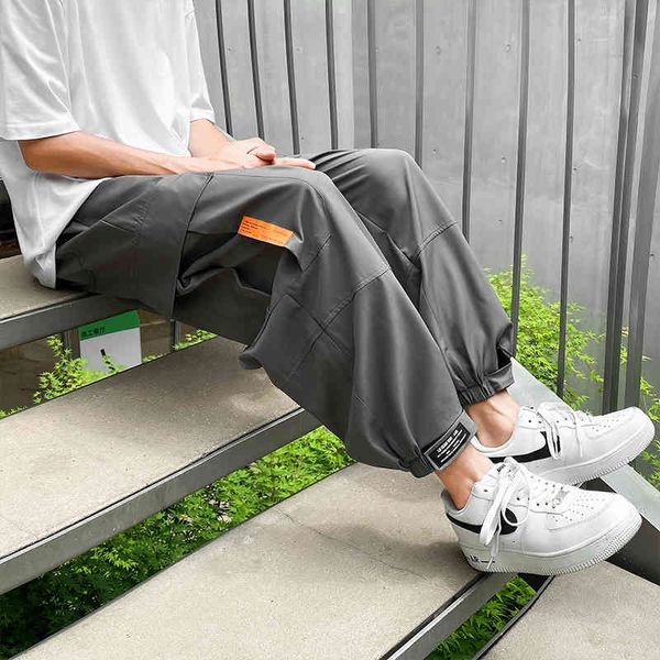 men's pants streetwear jogger pockets hip hop sweatpants joggers trousers tactical mens cargo harem men clothes 44zh, Black
men's pants streetwear jogger pockets hip hop sweatpants joggers trousers tactical mens cargo harem men clothes 44zh, Black