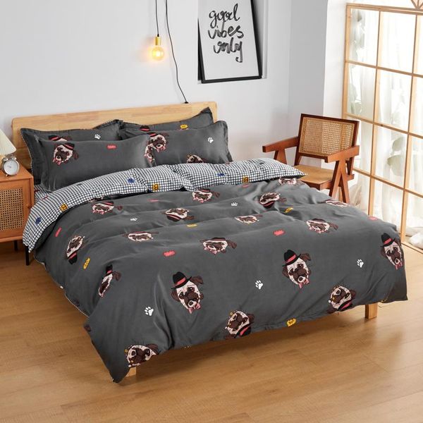 bedding sets black gentle dog cartoon hat luxury comforter set modern fashion king twin size bed linen duvet cover gift
bedding sets black gentle dog cartoon hat luxury comforter set modern fashion king twin size bed linen duvet cover gift