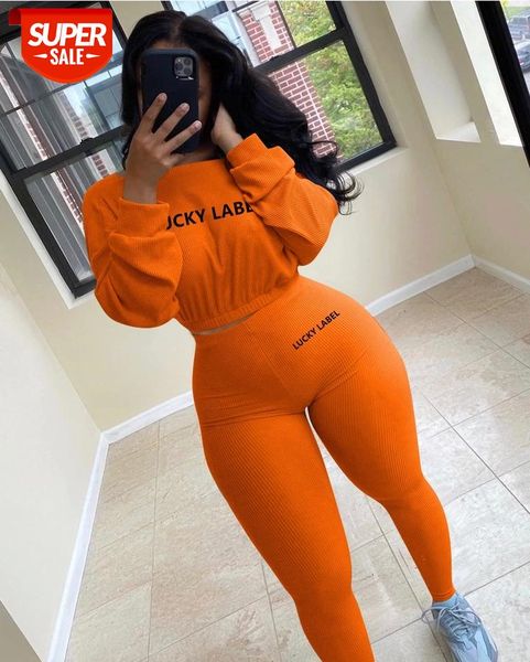 Women Two Piece Set Tracksuit Letter Embroidery Long Sleeve Elastic Crop Top Causal Trouser High Waist Leggings Workout Pants #vU66, White
Women Two Piece Set Tracksuit Letter Embroidery Long Sleeve Elastic Crop Top Causal Trouser High Waist Leggings Workout Pants #vU66, White