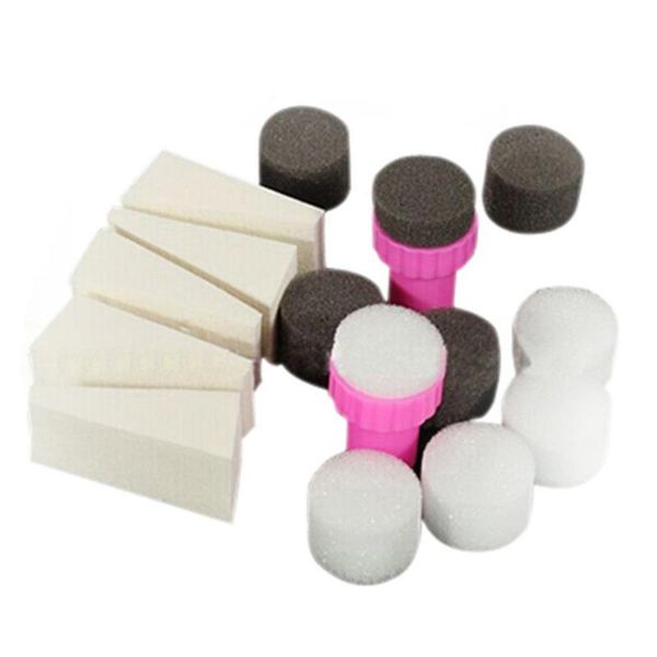 nail art kits 1 set 15pcs sponge stamp stamper shade transfer template polish manicure tool
nail art kits 1 set 15pcs sponge stamp stamper shade transfer template polish manicure tool