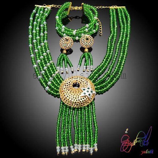 earrings & necklace yulaili fashion jewelry set for women graceful beaded, Silver
earrings & necklace yulaili fashion jewelry set for women graceful beaded, Silver