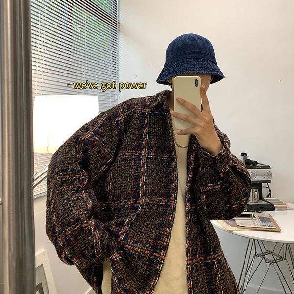 men's jackets jacket 2021 autumn winter slim solid color checked print casual fashion personality youth wear, Black;brown
men's jackets jacket 2021 autumn winter slim solid color checked print casual fashion personality youth wear, Black;brown