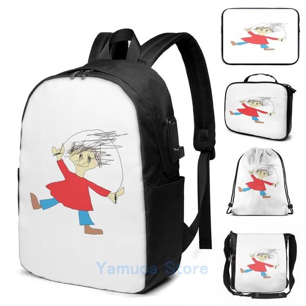 backpack funny graphic print baldis playtime (classically textless) usb charge men school bags women bag travel laptop
backpack funny graphic print baldis playtime (classically textless) usb charge men school bags women bag travel laptop