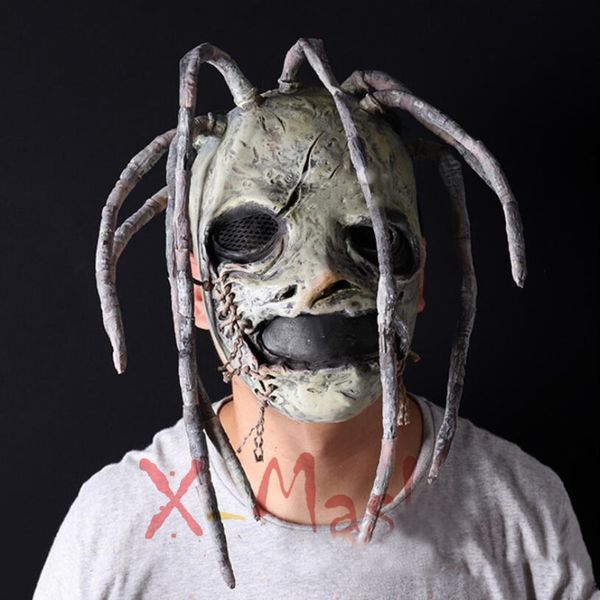 costume accessories slipknot joey mick corey taylor latex mask with braid dj star halloween cosplay metallica props, Silver
costume accessories slipknot joey mick corey taylor latex mask with braid dj star halloween cosplay metallica props, Silver
