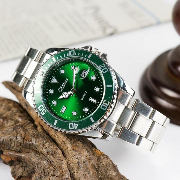 wristwatches fashion men's stainless steel quartz wristwatch business male watches mens green casual dress luxury saat, Slivery;brown
wristwatches fashion men's stainless steel quartz wristwatch business male watches mens green casual dress luxury saat, Slivery;brown