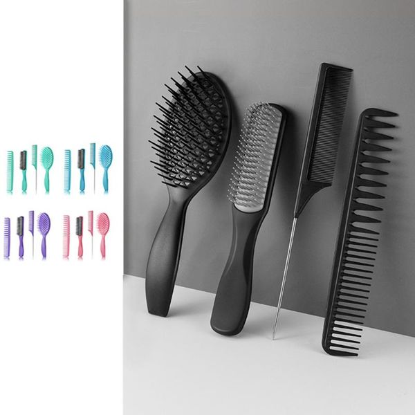 hair brushes 4pcs brush comb set air cushion massage comb,paddle comb,styling comb,tooth tail salon hairdressing styling tools, Silver
hair brushes 4pcs brush comb set air cushion massage comb,paddle comb,styling comb,tooth tail salon hairdressing styling tools, Silver