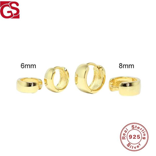 hoop & huggie gs geometric glossy round earrings 925 sterling silver simple latest fashion for women find jewelry accessories, Golden;silver
hoop & huggie gs geometric glossy round earrings 925 sterling silver simple latest fashion for women find jewelry accessories, Golden;silver