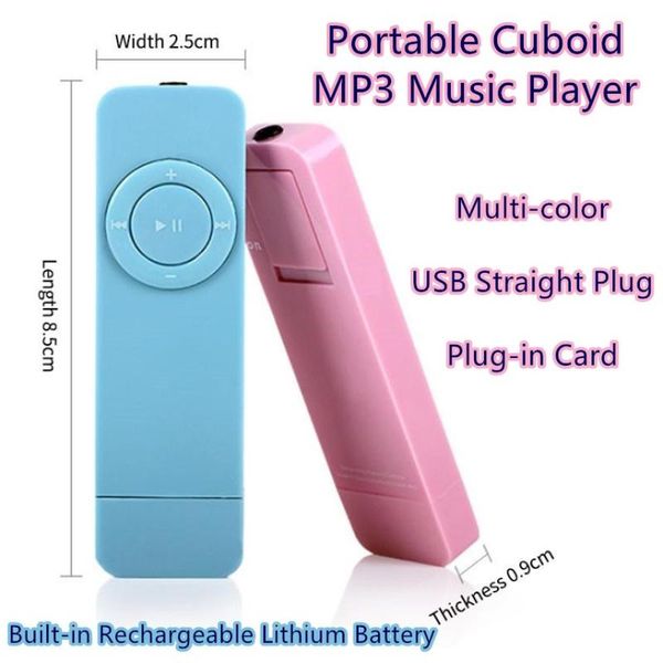 & mp4 players portable mp3 player cuboid usb straight plug-in card built-in rechargeable lithium battery multi-color music
& mp4 players portable mp3 player cuboid usb straight plug-in card built-in rechargeable lithium battery multi-color music
