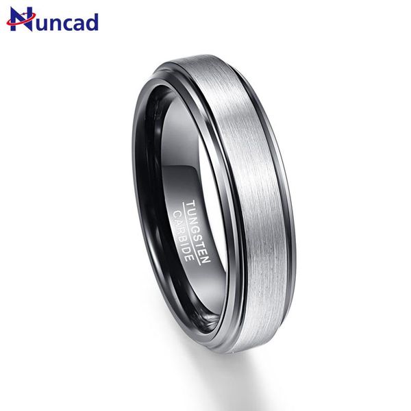 wedding rings nuncad 6mm black mens tungsten carbide brushed finish band with step beveled edge comfort fit size 7-12, Slivery;golden
wedding rings nuncad 6mm black mens tungsten carbide brushed finish band with step beveled edge comfort fit size 7-12, Slivery;golden