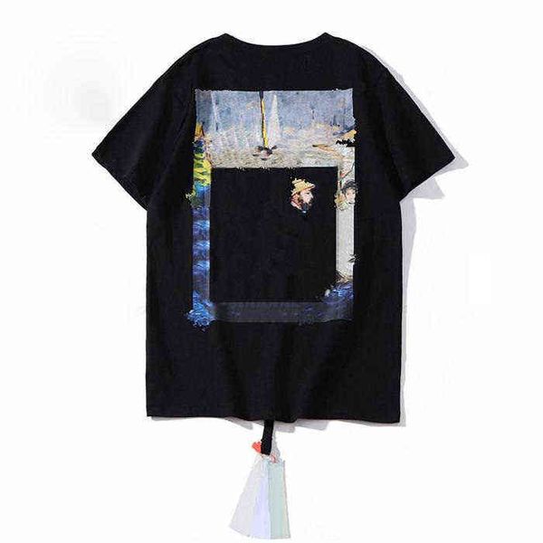 ow designer cotton t-shirt square mouse head graffiti short sleeve men's soft loose ladies street hip hop round neck pullover, White;black
ow designer cotton t-shirt square mouse head graffiti short sleeve men's soft loose ladies street hip hop round neck pullover, White;black