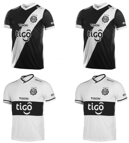 2022 2023 club olimpia soccer jerseys 22/ 23 asuncion paraguay league diego duarte peralta home white away black football shirtwrgs, Black;yellow