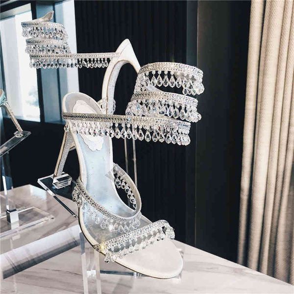 sandals serpentine high heel diamond crystal cleo embellished metallic satin leather snakelike twining sandal women summer, Black
sandals serpentine high heel diamond crystal cleo embellished metallic satin leather snakelike twining sandal women summer, Black