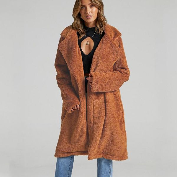 women's fur & faux donsignet women coat plus size plush cold resistance mid-long lamb streetwear fashion, Black
women's fur & faux donsignet women coat plus size plush cold resistance mid-long lamb streetwear fashion, Black