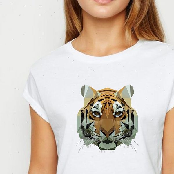 new t shirt female animals tiger t shirts harajuku spring summer loose fashion easy matching o collar tshirt, White
new t shirt female animals tiger t shirts harajuku spring summer loose fashion easy matching o collar tshirt, White