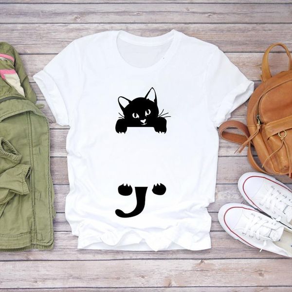 men cat funny animal t shirt kawaii cute 90s fashion print lady shirts mens graphic female tee, White;black
men cat funny animal t shirt kawaii cute 90s fashion print lady shirts mens graphic female tee, White;black