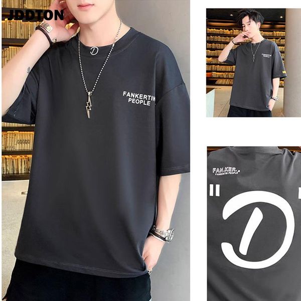 jddton summer mens cotton pullover t-shirts harajuku retro japanese style solid color casual short sleeve loose streetwear je423, White;black
jddton summer mens cotton pullover t-shirts harajuku retro japanese style solid color casual short sleeve loose streetwear je423, White;black
