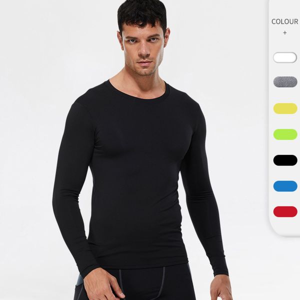solid color men's pro fitns sports running tight t-shirt stretch sweat wicking quick drying long sve shirt 4002, White;black
solid color men's pro fitns sports running tight t-shirt stretch sweat wicking quick drying long sve shirt 4002, White;black