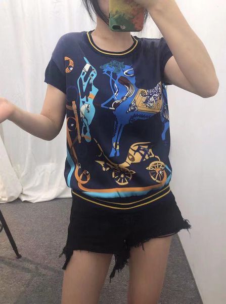 women's t-shirt kb04843 fashion women & tees 2021 runway luxury european design party style t-shirts clothing, White
women's t-shirt kb04843 fashion women & tees 2021 runway luxury european design party style t-shirts clothing, White