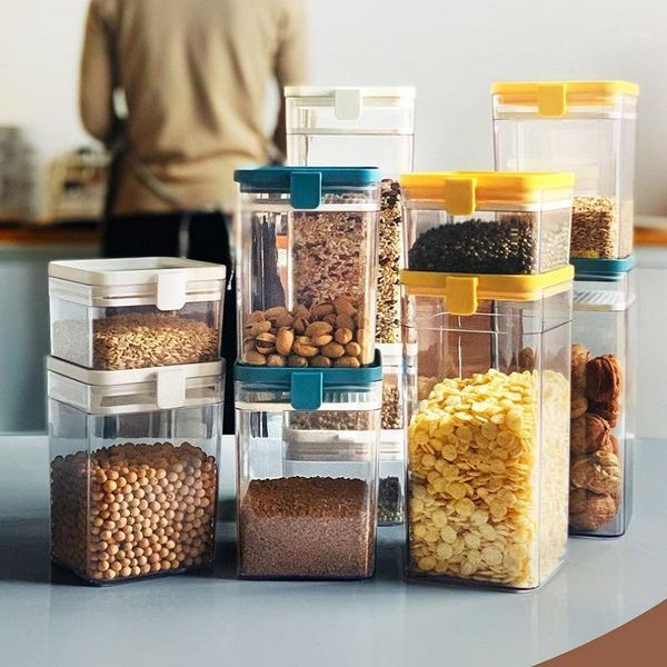 storage bottles & jars plastic box refrigerator sealed fresh-keeping cereal foods containers transparent boxes kitchen gadgets
storage bottles & jars plastic box refrigerator sealed fresh-keeping cereal foods containers transparent boxes kitchen gadgets