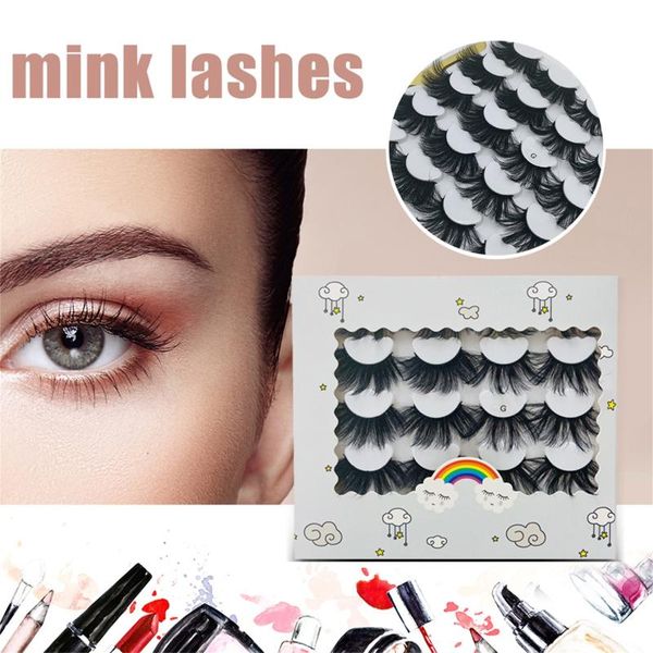 false eyelashes 10 pairs mink lashes long natural thick reusable makeup handmade not irritate beauty
false eyelashes 10 pairs mink lashes long natural thick reusable makeup handmade not irritate beauty