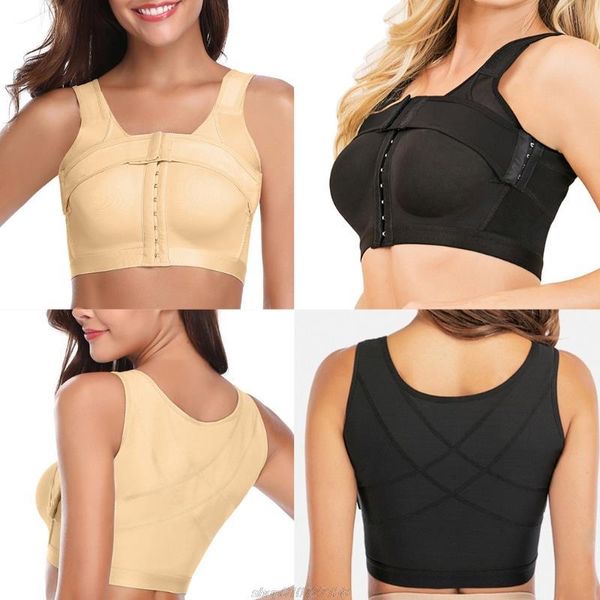 women's shapers womens post- front closure bra posture corrector shaper crop compression underwear with breast ag24 21 dropship, Black;white
women's shapers womens post- front closure bra posture corrector shaper crop compression underwear with breast ag24 21 dropship, Black;white