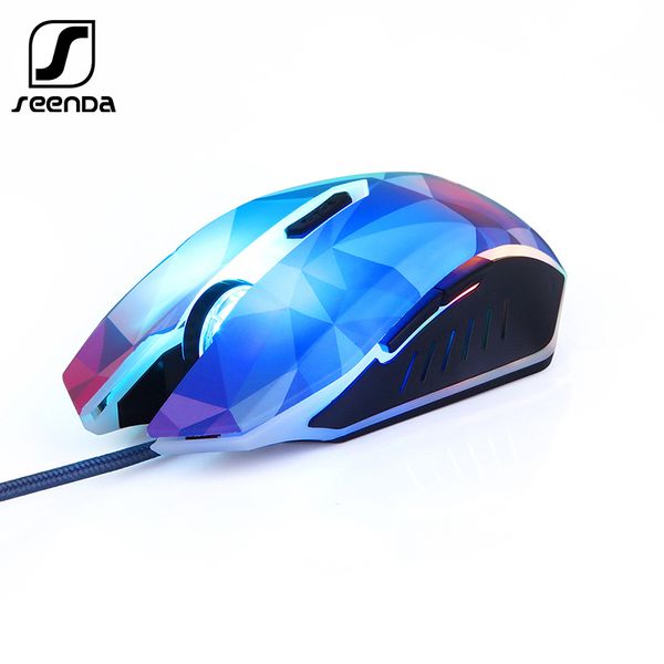 seenda wired gaming mouse 3200 dpi 7 circular & breathing led light diamond version usb computer mouse gamer mice for lol cs
seenda wired gaming mouse 3200 dpi 7 circular & breathing led light diamond version usb computer mouse gamer mice for lol cs