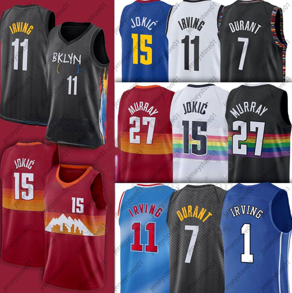 2021 7 kevin 11 kyrie durant nikola irving 15 jokic jersey jamal 27 murray 2021 new basketball jerseys 100% stitched, Black;red
2021 7 kevin 11 kyrie durant nikola irving 15 jokic jersey jamal 27 murray 2021 new basketball jerseys 100% stitched, Black;red