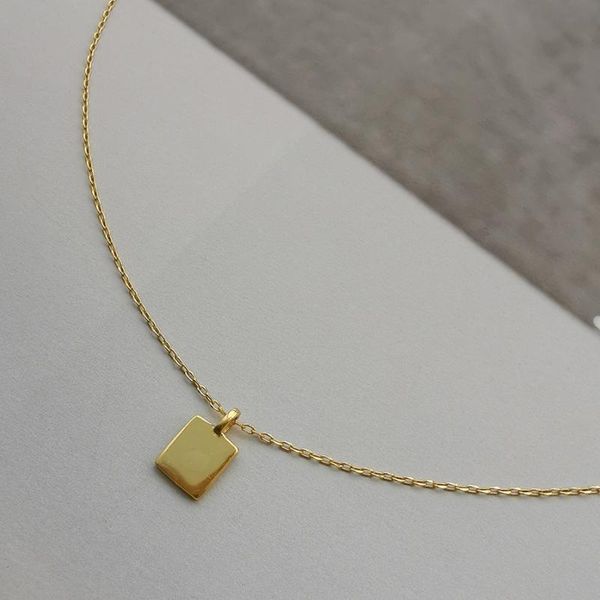 pendant necklaces sterling 925 silver square necklace elegant geometric small golden for women jewelry gifts collares
pendant necklaces sterling 925 silver square necklace elegant geometric small golden for women jewelry gifts collares