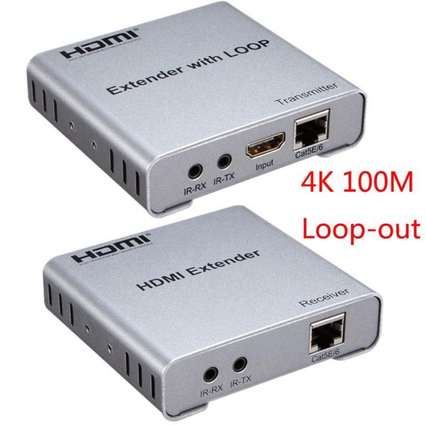 audio cables & connectors 4k 100m extender with local loop-out ir by cat5e cat 6 6e cat6 rj45 ethernet cable transmitter receiver pc dv
audio cables & connectors 4k 100m extender with local loop-out ir by cat5e cat 6 6e cat6 rj45 ethernet cable transmitter receiver pc dv