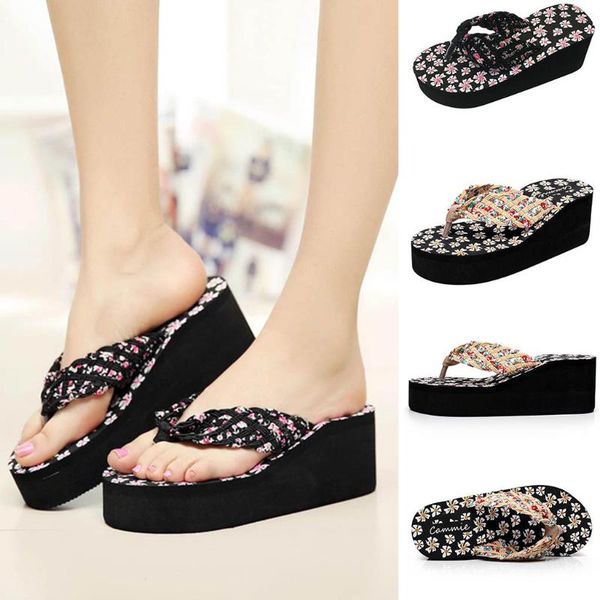 slippers 2021 women's summer beach casual shoes girls wedges floral lady fashion flip flops slides home outdoor loafers, Black
slippers 2021 women's summer beach casual shoes girls wedges floral lady fashion flip flops slides home outdoor loafers, Black