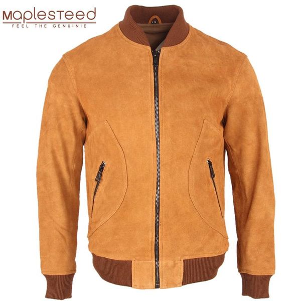 men's leather & faux slim genuine jacket natural cow suede men casual baseball coat winter thick warm m256, Black
men's leather & faux slim genuine jacket natural cow suede men casual baseball coat winter thick warm m256, Black