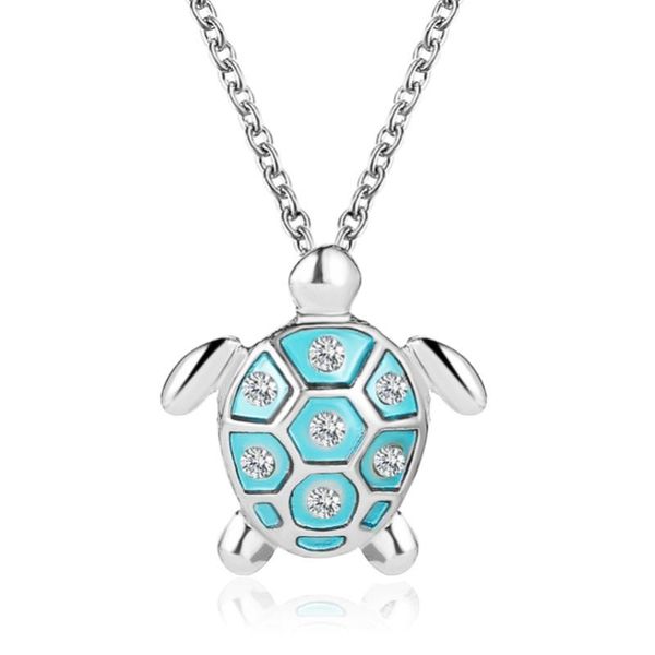 pendant necklaces simple light chain blue white tortoise bling starry clear crystal charm alloy necklace jewelry for women, Silver
pendant necklaces simple light chain blue white tortoise bling starry clear crystal charm alloy necklace jewelry for women, Silver