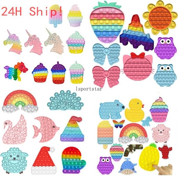 24 hours shipanimal push its it push fidget toys for children kawaii dimple figet toy kids antistress bubble birthday gift
24 hours shipanimal push its it push fidget toys for children kawaii dimple figet toy kids antistress bubble birthday gift