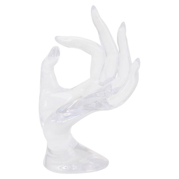 jewelry pouches, bags creative hand shape ring holder practical display rack bracelet organizer for home shop (transparent 8x1, Pink;blue
jewelry pouches, bags creative hand shape ring holder practical display rack bracelet organizer for home shop (transparent 8x1, Pink;blue