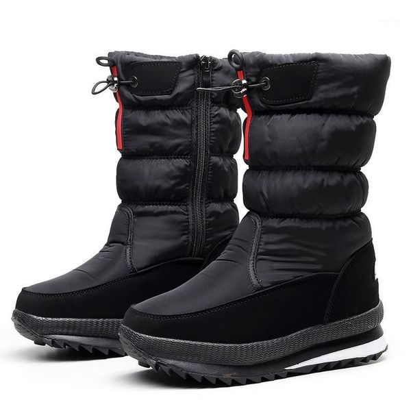 boots 2021 winter women shoes mid-calf waterproof snow warm fur female woman footwear size 40 411, Black
boots 2021 winter women shoes mid-calf waterproof snow warm fur female woman footwear size 40 411, Black