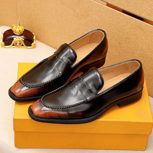 dress shoes casual business non-slip wear-resistant fashion trend breathable and comfortable 7476, Black
dress shoes casual business non-slip wear-resistant fashion trend breathable and comfortable 7476, Black