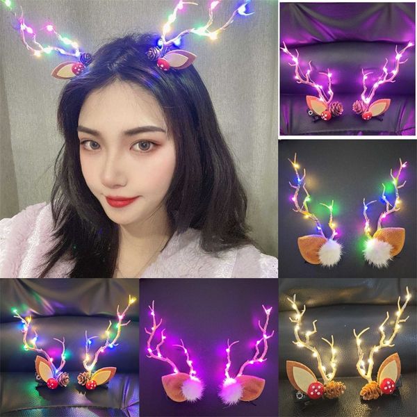 colorful led light christmas elk horn hair pin clips luminous antler deer hairpin girls xmas gift hairband 3d reindeer ear cosplay headwear, Slivery;white
colorful led light christmas elk horn hair pin clips luminous antler deer hairpin girls xmas gift hairband 3d reindeer ear cosplay headwear, Slivery;white