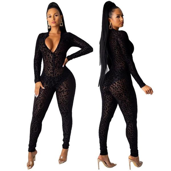 women's jumpsuits & rompers perspective mesh black jumpsuit women leopard bodycon long sleeve clubwear playsuit romper skinny female tr, Black;white
women's jumpsuits & rompers perspective mesh black jumpsuit women leopard bodycon long sleeve clubwear playsuit romper skinny female tr, Black;white