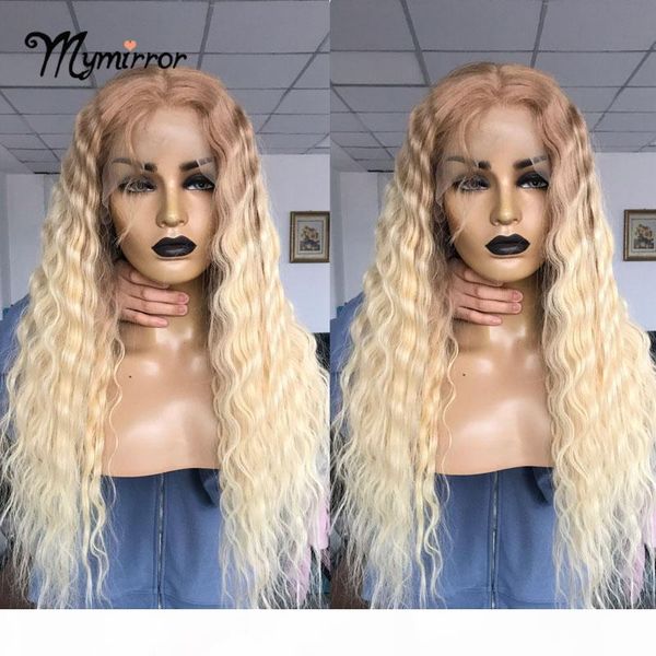mymirror curly hair ombre blonde lace front wig 13x6 ear to ear lace frontal wig #613 transparent wigs 150% hair density, Black;brown
mymirror curly hair ombre blonde lace front wig 13x6 ear to ear lace frontal wig #613 transparent wigs 150% hair density, Black;brown
