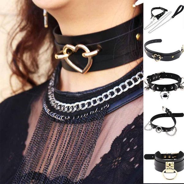chains leather clavicle chain clothing wild pendant collar gift fashion cool girl jewelry metal punk j0g3, Silver
chains leather clavicle chain clothing wild pendant collar gift fashion cool girl jewelry metal punk j0g3, Silver