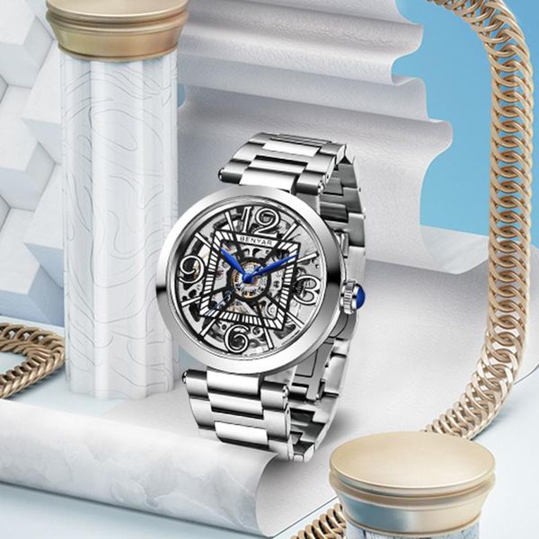 wristwatches 2021 benyar fashion hollow g3265z mechanical automatic men's watches waterproof 50m men wrist watch montre homme, Slivery;brown
wristwatches 2021 benyar fashion hollow g3265z mechanical automatic men's watches waterproof 50m men wrist watch montre homme, Slivery;brown