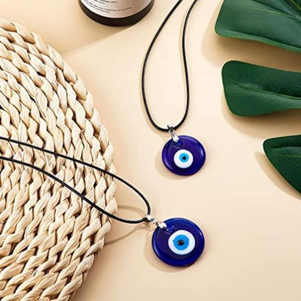 pendant necklaces 1pcs 30mm evil eye necklace for women men sea blue glass lucky pendulum turkey turkish choker jewelry, Silver
pendant necklaces 1pcs 30mm evil eye necklace for women men sea blue glass lucky pendulum turkey turkish choker jewelry, Silver