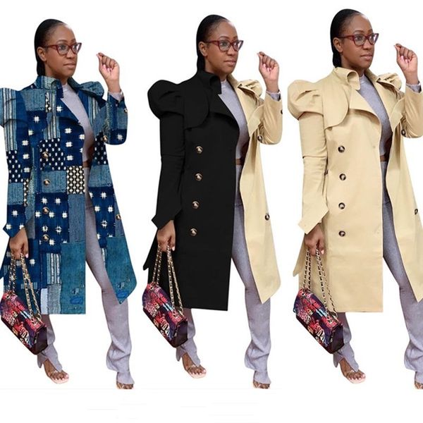 new trench jacket women 2021 winter clothing classic coat streetwear style long sleeve outwear wholesale dropshipping 9n1g, Black;brown
new trench jacket women 2021 winter clothing classic coat streetwear style long sleeve outwear wholesale dropshipping 9n1g, Black;brown
