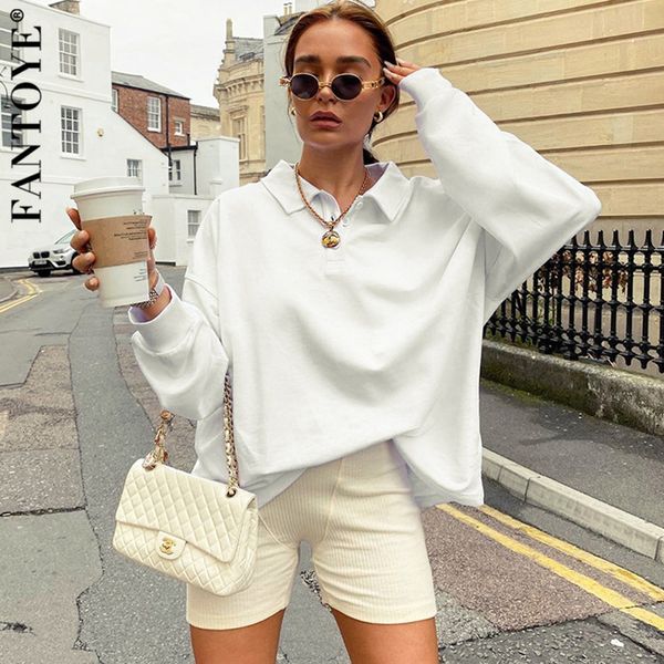 2021 white sweatshirt women turn-down collor jumper shirt casual pullovers winter new cropped streetwear k5rx, Black;white
2021 white sweatshirt women turn-down collor jumper shirt casual pullovers winter new cropped streetwear k5rx, Black;white