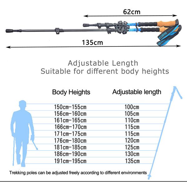 shooting crutch nordic walking stick carbon fiber external quick lock trekking pole hiking telescope stick senderismo
shooting crutch nordic walking stick carbon fiber external quick lock trekking pole hiking telescope stick senderismo