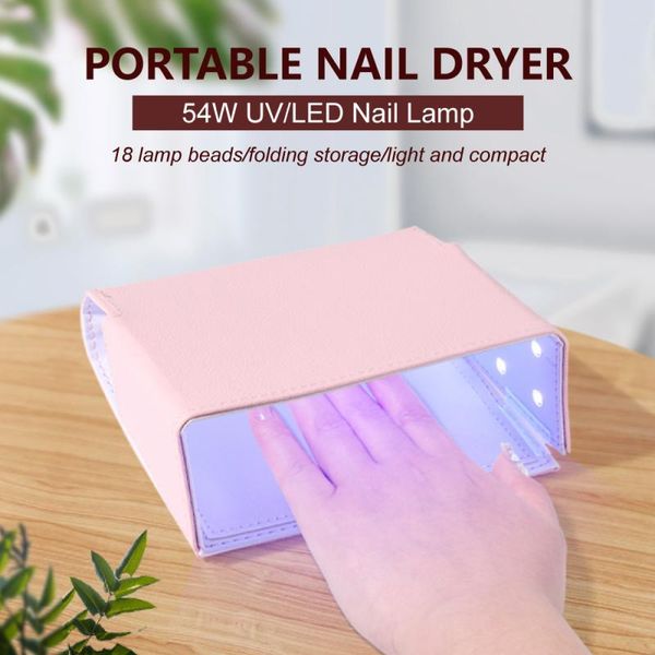 nail dryers mini 54w dryer machine foldable 18 uv led lampe curing manicure drying all gels polish quick lamparas home use
nail dryers mini 54w dryer machine foldable 18 uv led lampe curing manicure drying all gels polish quick lamparas home use