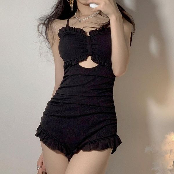one-piece suits micendy black swimwear one piece swimsuit women ruffle solid swimming summer korean fashion style hollow out bathing
one-piece suits micendy black swimwear one piece swimsuit women ruffle solid swimming summer korean fashion style hollow out bathing